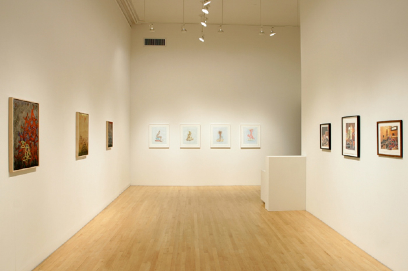 installation view of exhibition