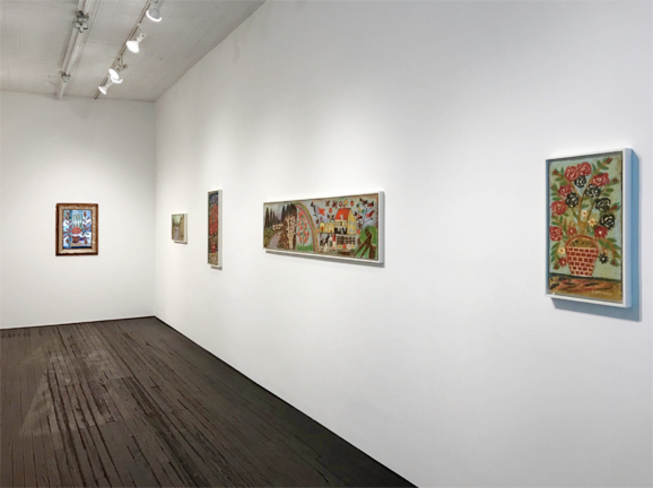 installation view of exhibition on orchard street