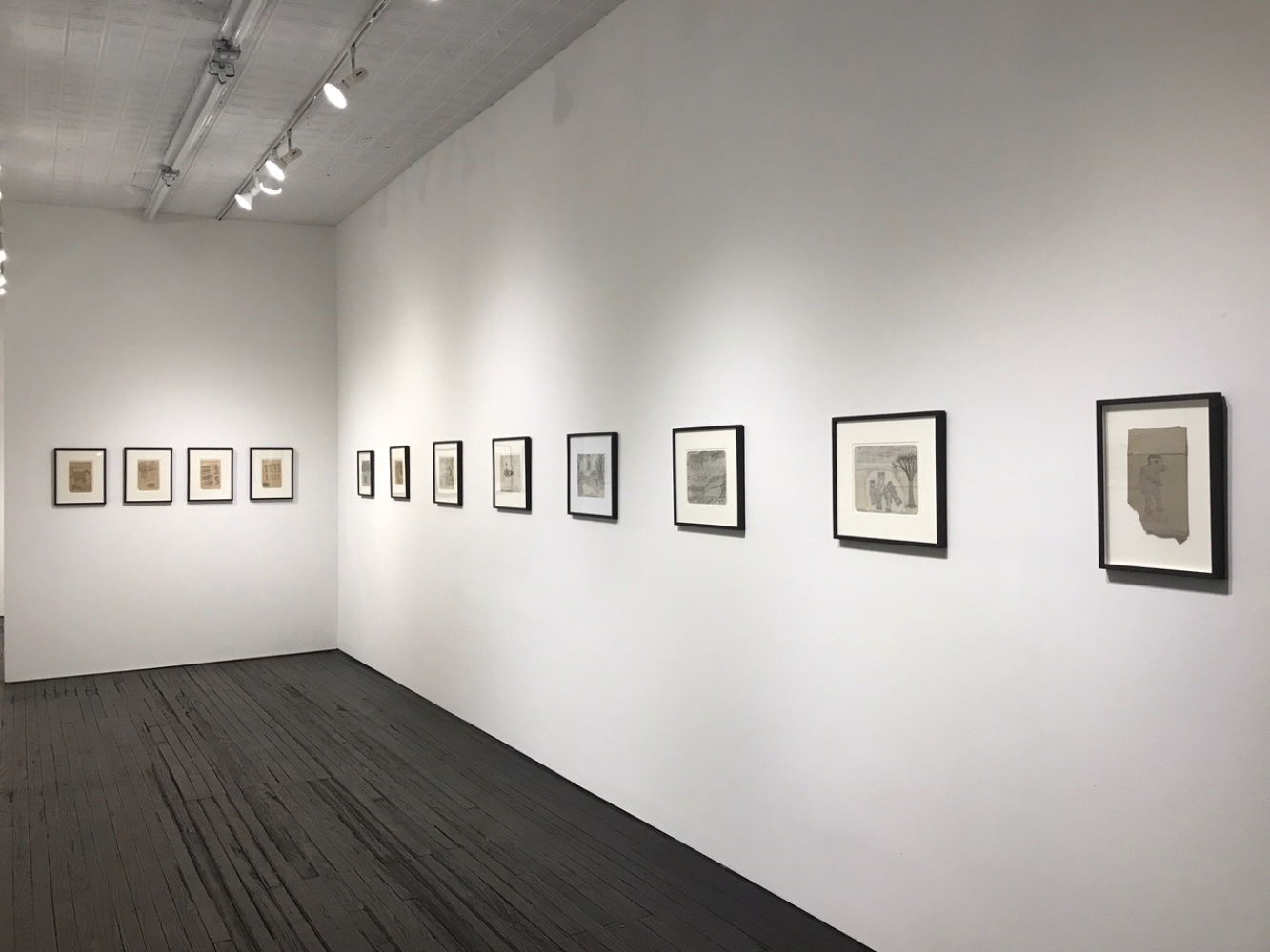 installation view of exhibition