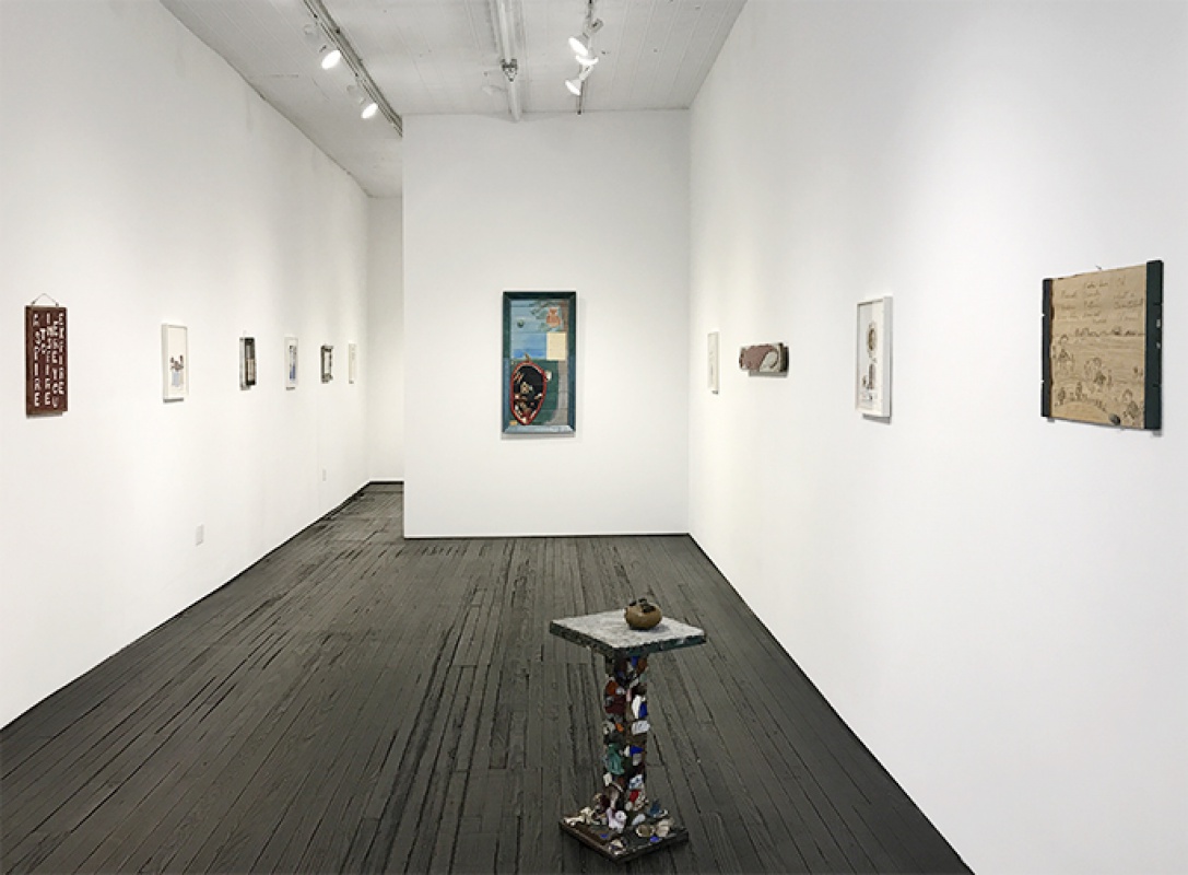 installation view of exhibition