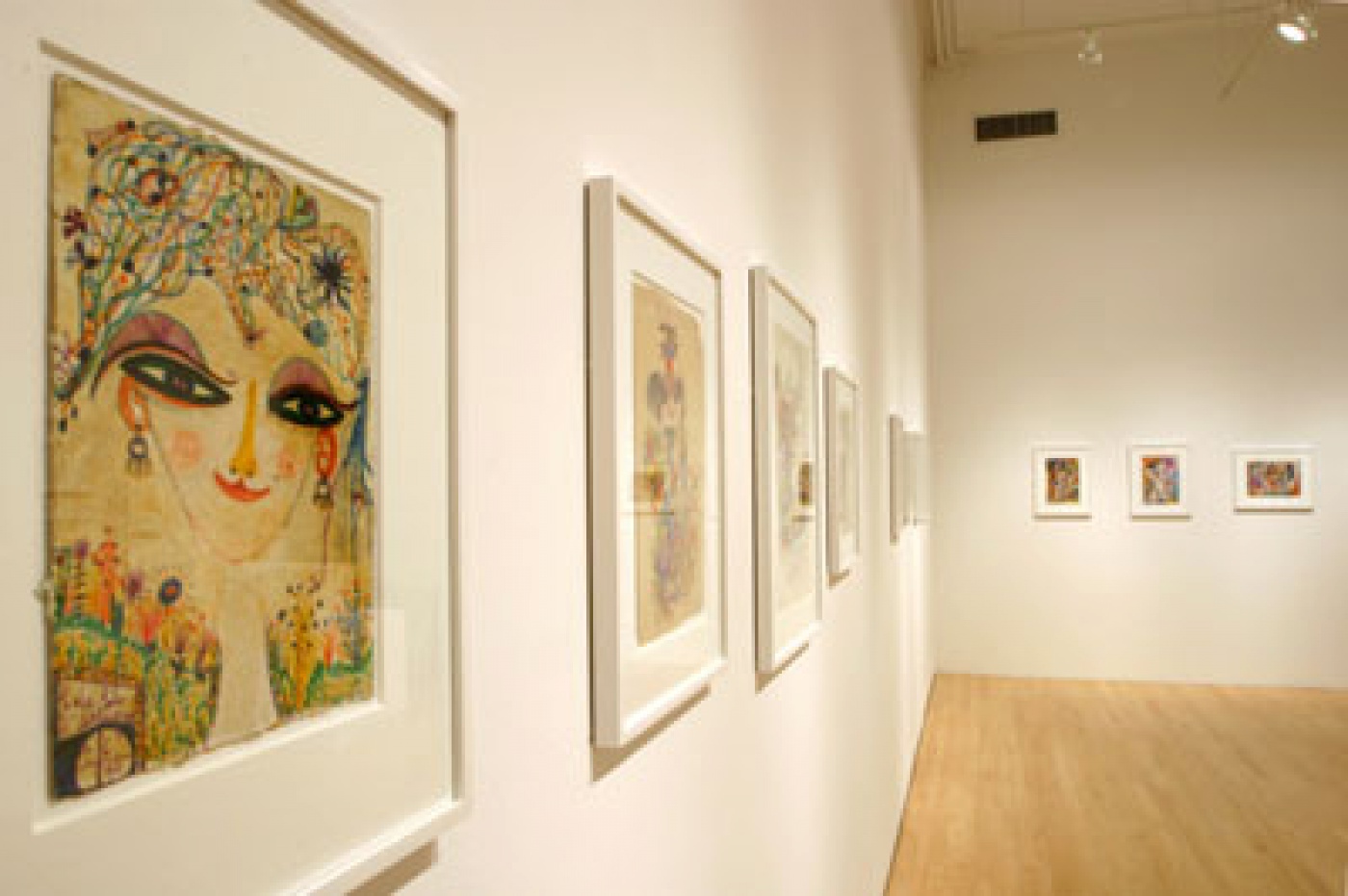 installation view of exhibition