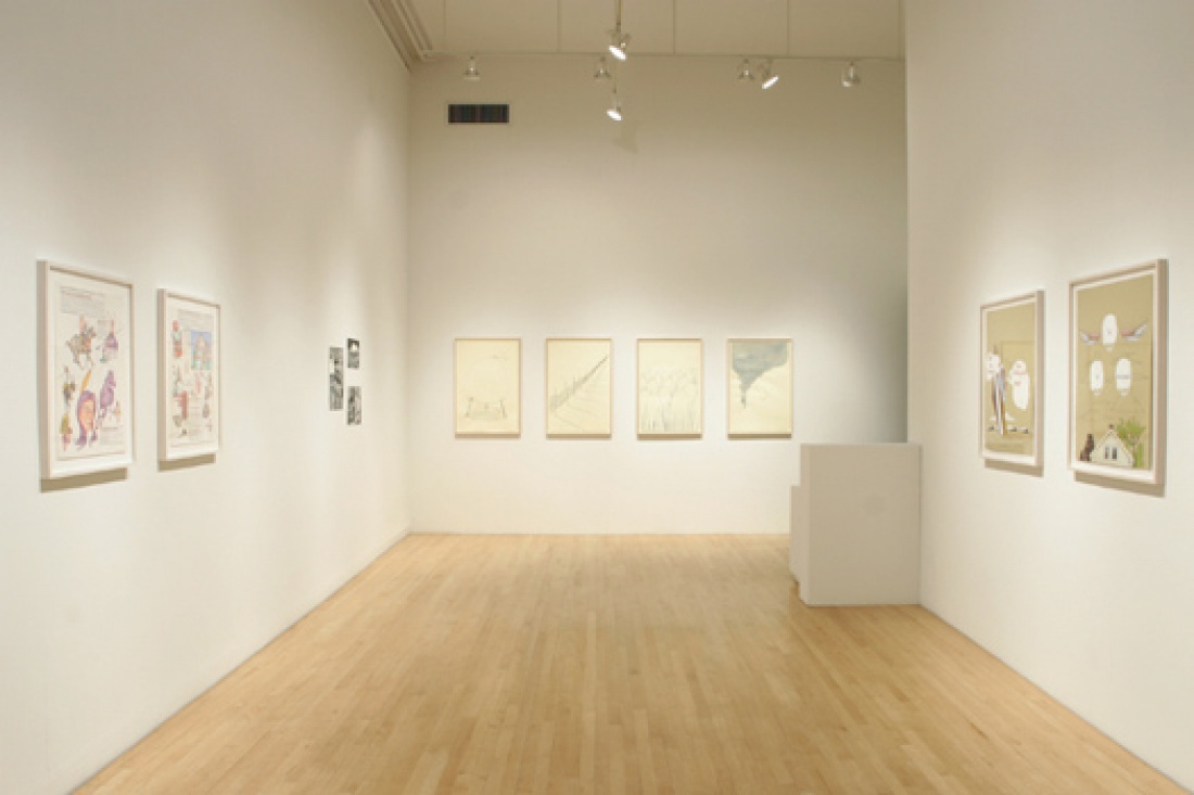 installation view of exhibition