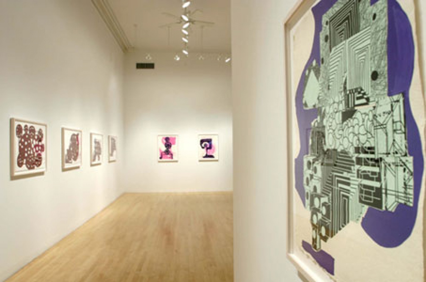 installation view of exhibition