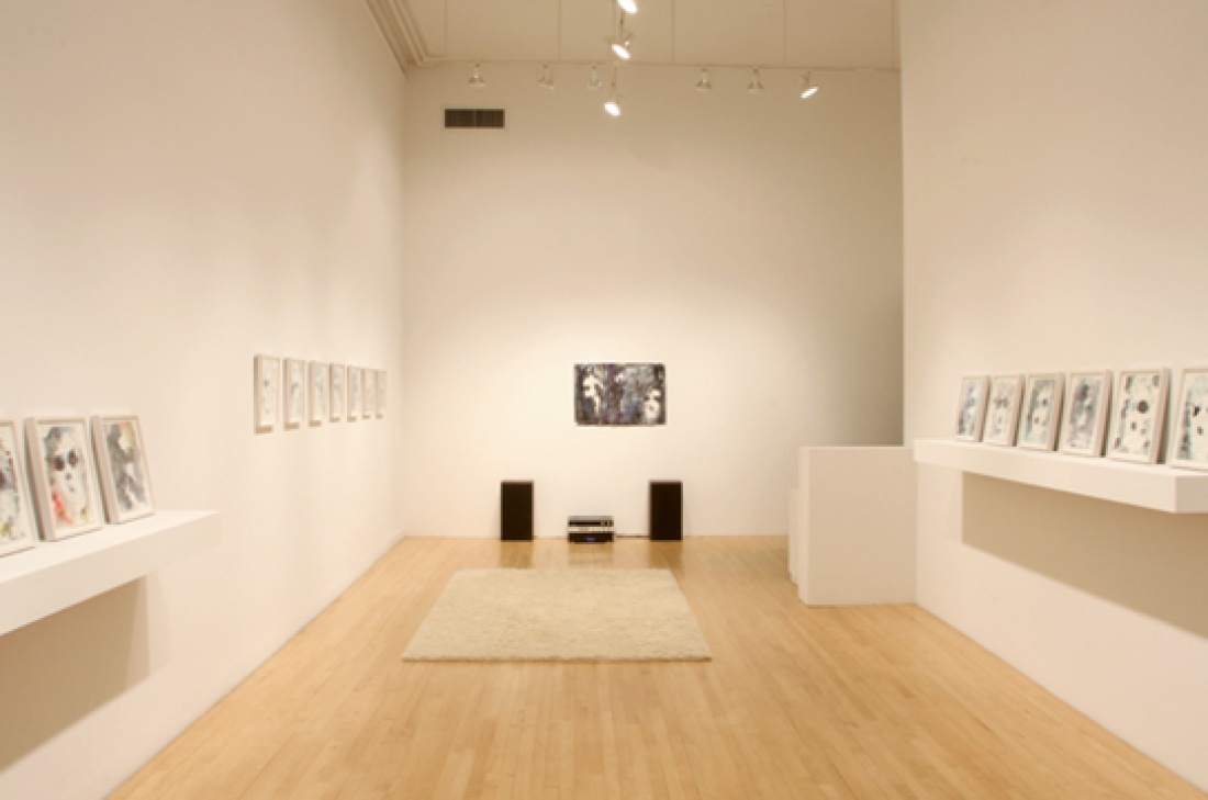 installation view of exhibition