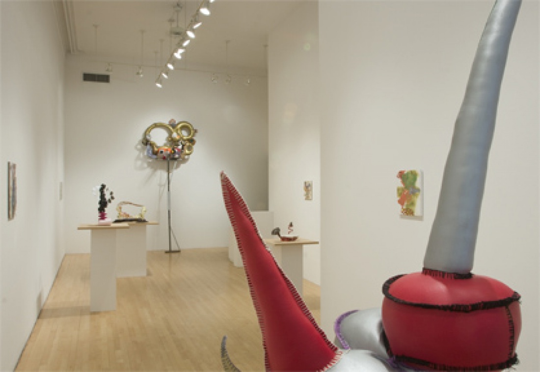 installation view of exhibition