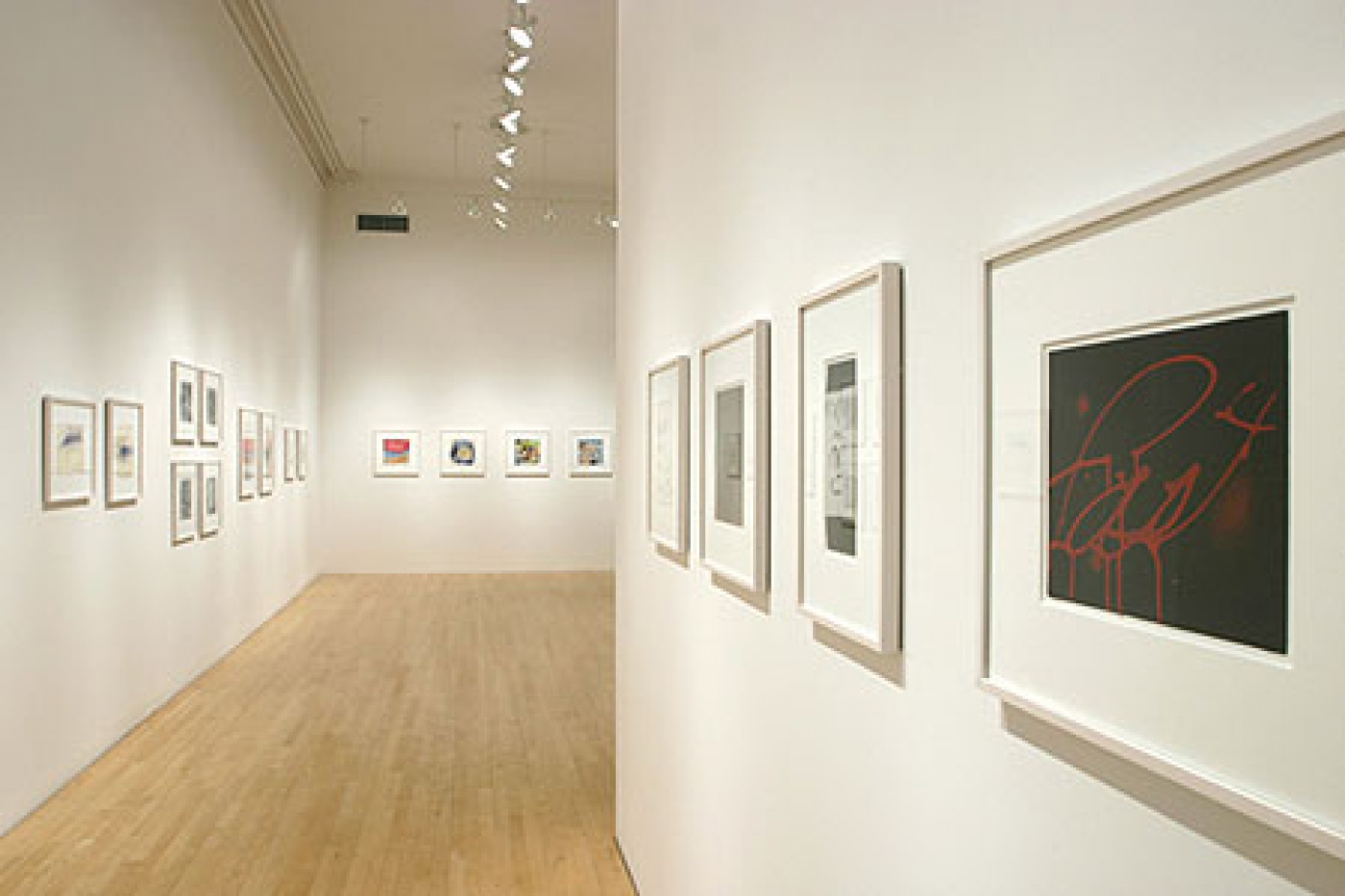 installation view of exhibition