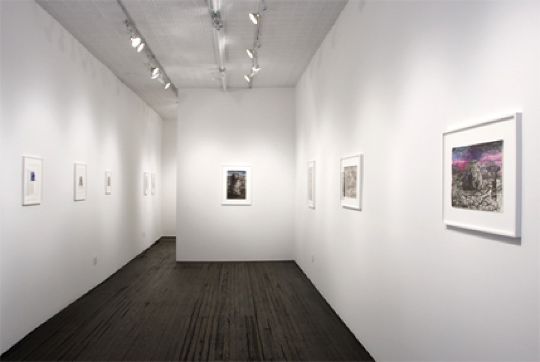 installation view of exhibition