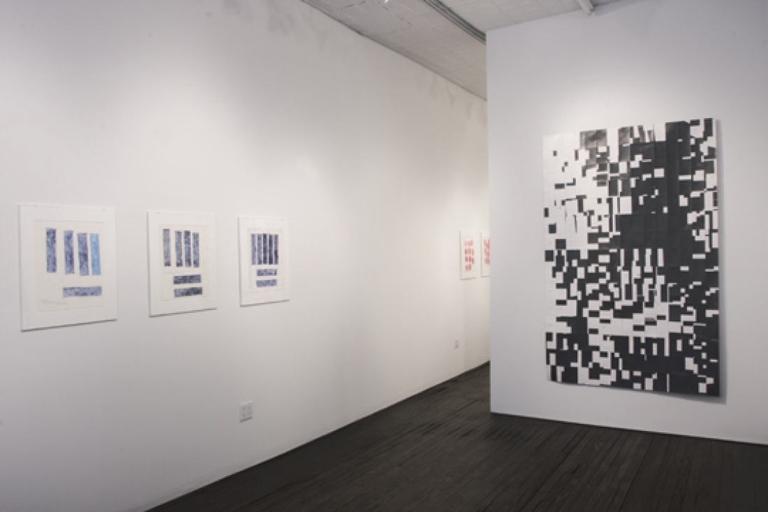 installation view of exhibition