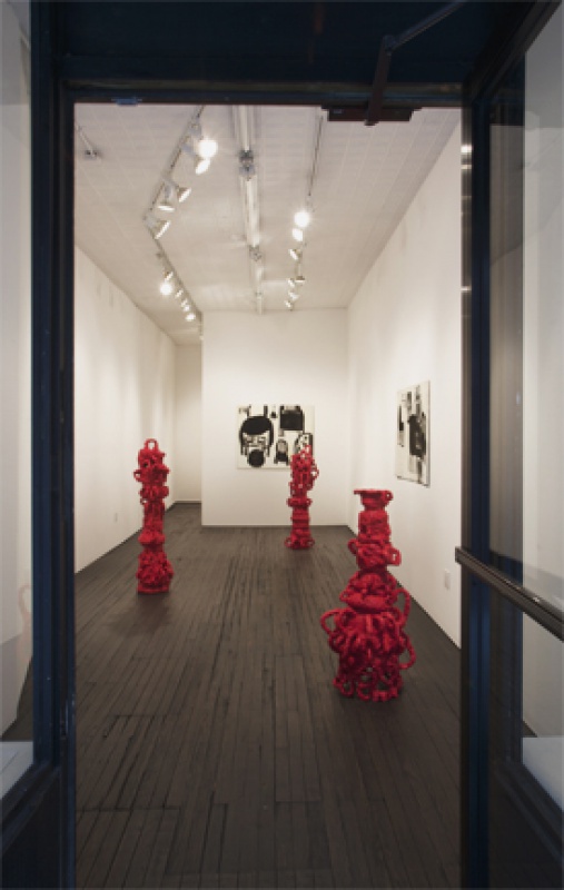 installation view of exhibition