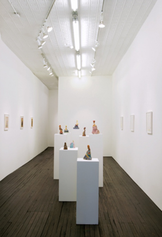 installation view of exhibition