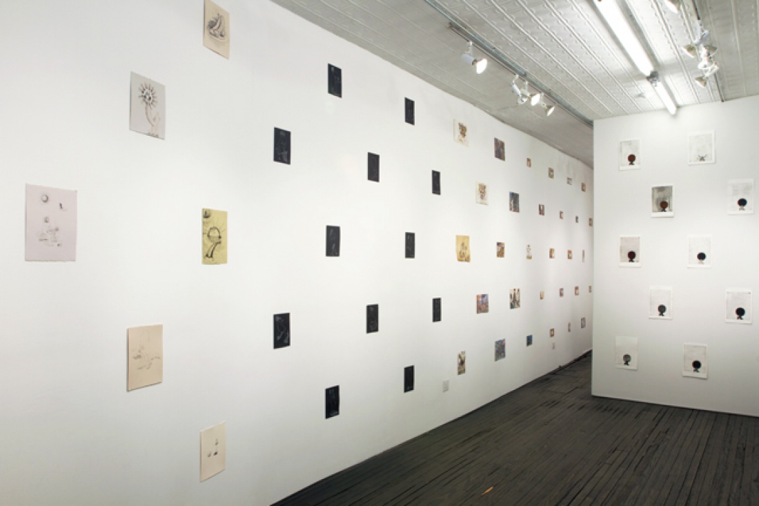 installation view of exhibition