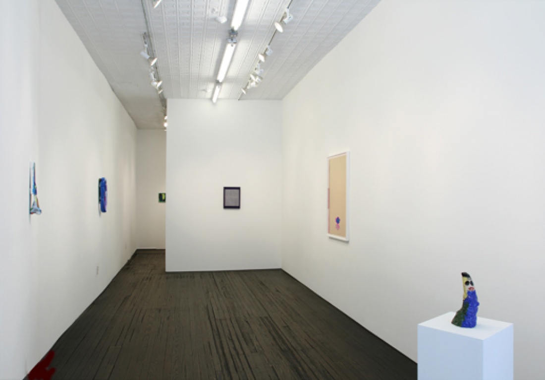 installation view of exhibition