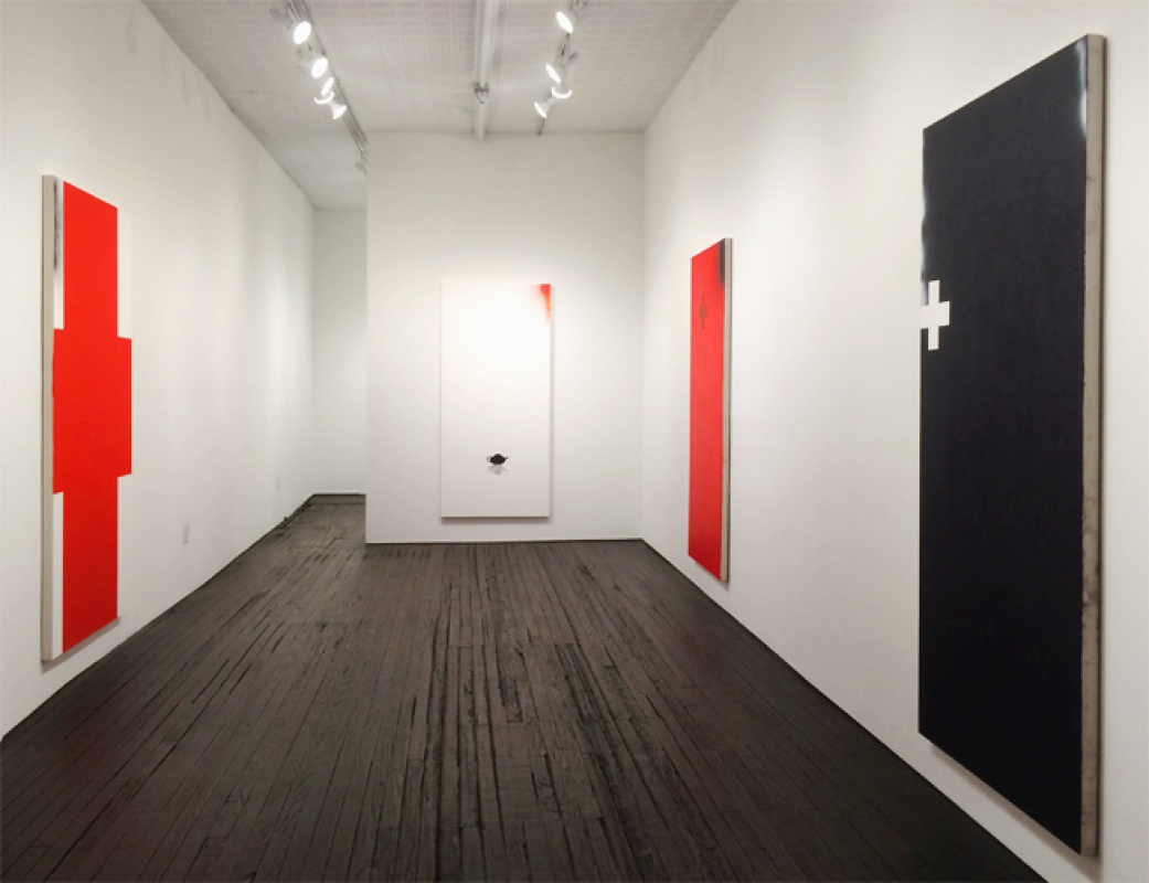 installation view of exhibition