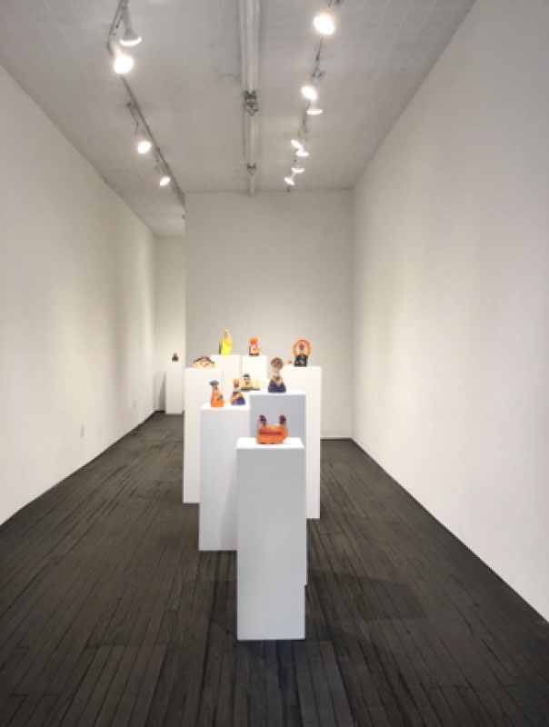 installation view of exhibition