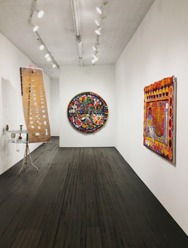 installation view of exhibition