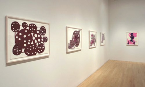 installation view of exhibition