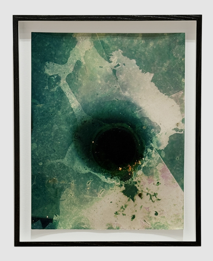 abstract green and black photo
