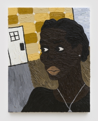 painting of Black woman 