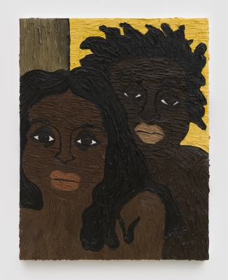 painting of Black couple