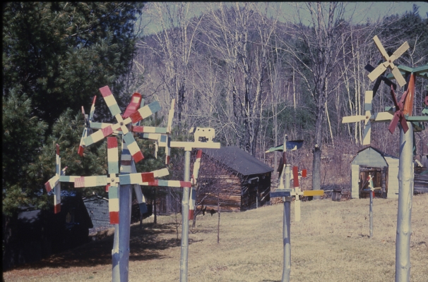 Photograph of Clarence Swinyers yard